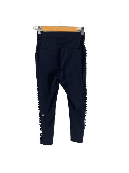 ALO Yoga Pants - Alo Yoga Cropped Leggings Cut Outs Mesh Medium